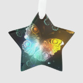 Papillon lumineux et papillons de nuit (dos)