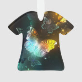 Papillon lumineux et papillons de nuit (dos)