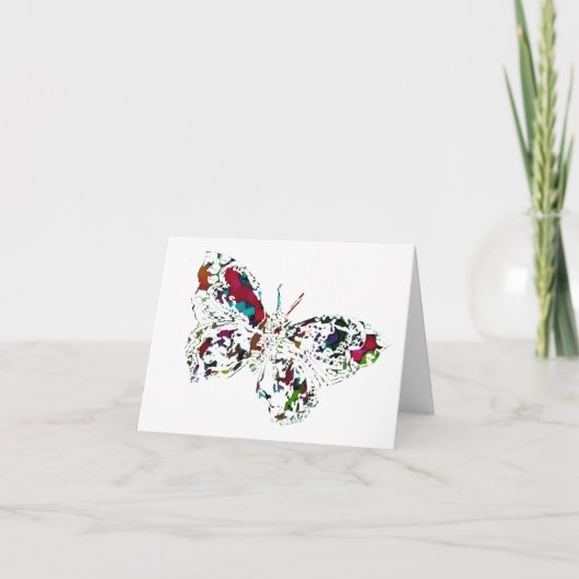 Papillon magique ~ Carte / Invitations (Devant)