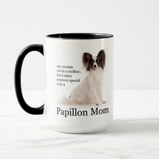 Papillon mama Mok (Links)
