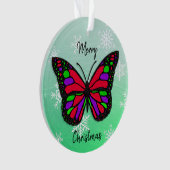 Papillon Message personnel Garde de Noël (devant)