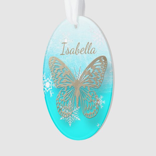 Papillon Message personnel Garde de Noël (devant)