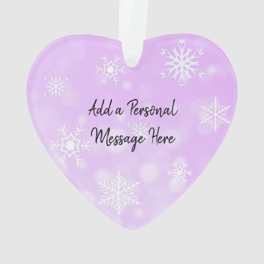 Papillon Message personnel Garde de Noël (dos)