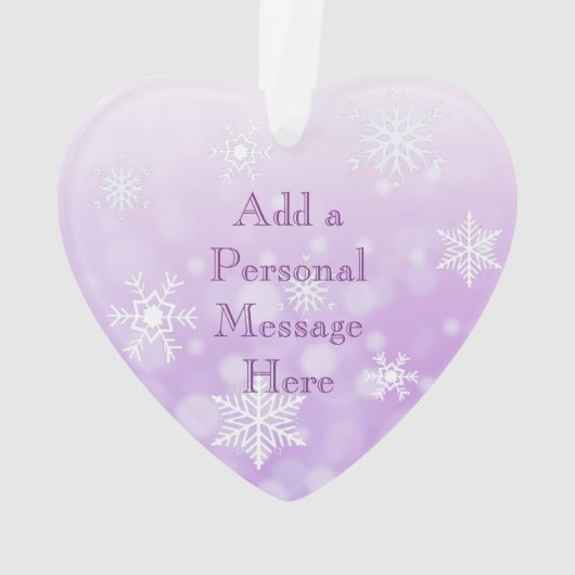 Papillon Message personnel Garde de Noël (dos)