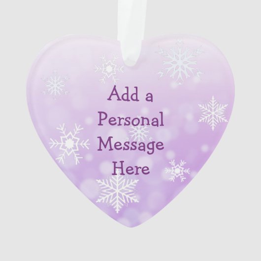 Papillon Message personnel Garde de Noël (dos)