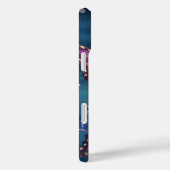 Papillon moderne dégradé Monogramme Coque - Mate i (Verso / Droite)