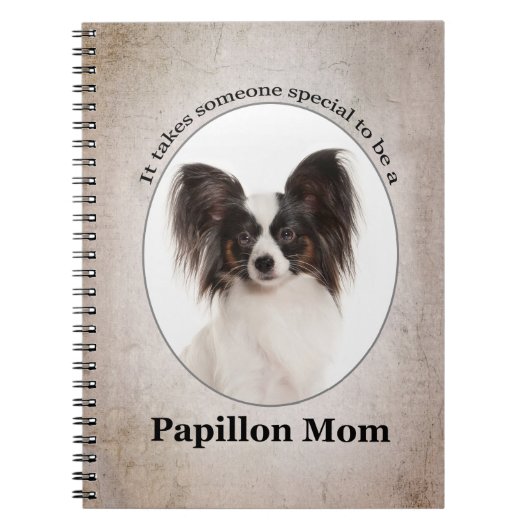 Papillon Moeder Spiraal Notebook Notitieboek (Voorkant)