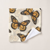 Papillon monarque (Gant de toilette)