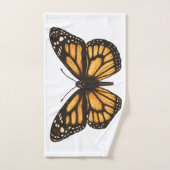 Papillon monarque (Serviette à main)