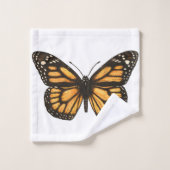 Papillon monarque (Gant de toilette)