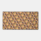 Papillon Monarque Art Motif de bureau Plaque de ch (Recto)