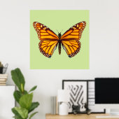 Papillon Monarque Art Mural de la Nature (Bureau à domicile)