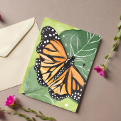 Papillon Monarque | Belle Carte Aquarelle