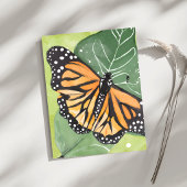 Papillon Monarque | Belle Carte Aquarelle