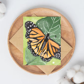 Papillon Monarque | Belle Carte Aquarelle