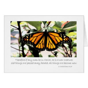 papillon monarque si un homme est en Christ