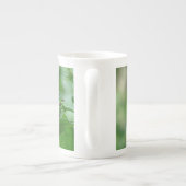 Papillon Monarque sur la Mug de Chine d'os de fleu (Dos)