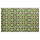 Papillon monarque sur tissu de chardon rose (Yard)