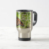 Papillon monarque Voyage Mug (Devant droit)