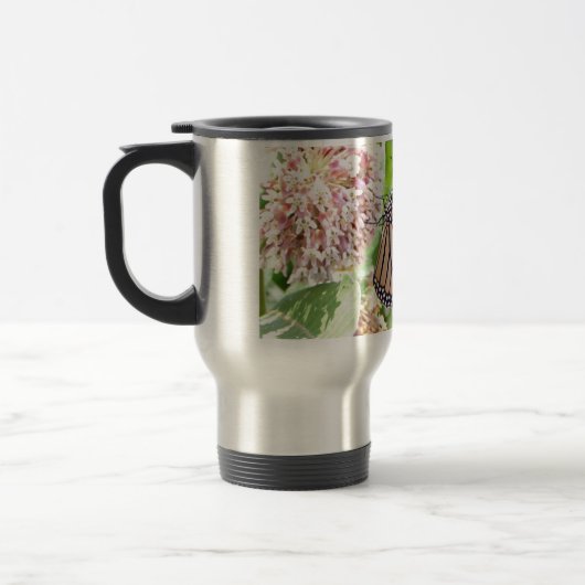 Papillon monarque Voyage Mug (Gauche)