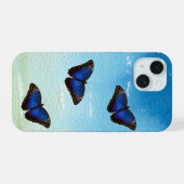 Papillon Morpho Bleu (Verso Horizontal)