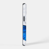 Papillon Morpho Bleu Clair | Coque de Téléphone Pe (Côté droit)