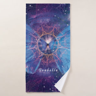 Papillon Morpho / Dessous de verre en papier de ga