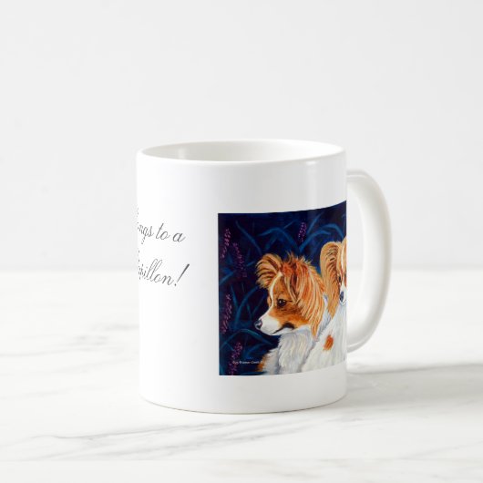 Papillon Mug (Devant droit)