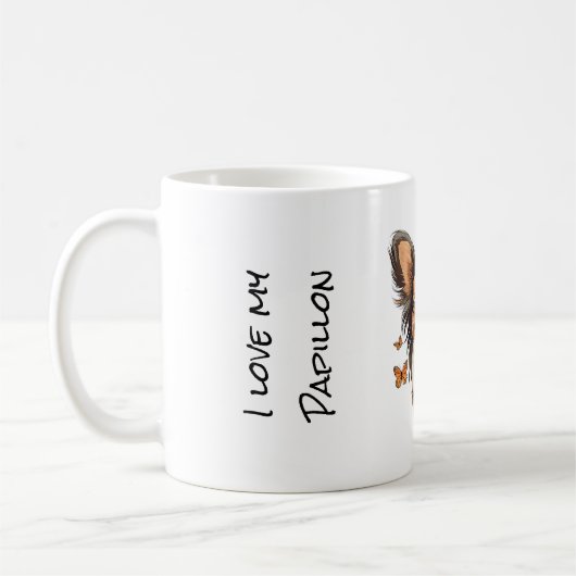 Papillon Mug (Gauche)