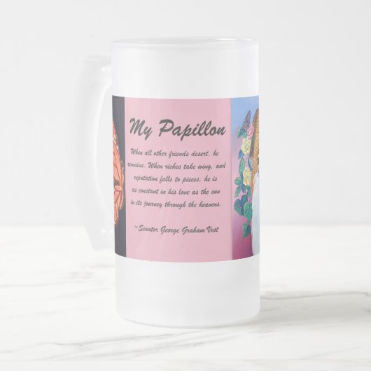 Papillon Mug (Devant gauche)