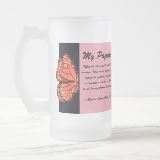 Papillon Mug (Gauche)