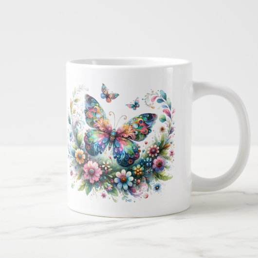 Papillon - Mug Jumbo (Droite)