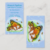 Papillon Mystical Monarch Visitekaartjes (Voorkant / Achterkant)