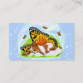 Papillon Mystical Monarch Visitekaartjes (Achterkant)