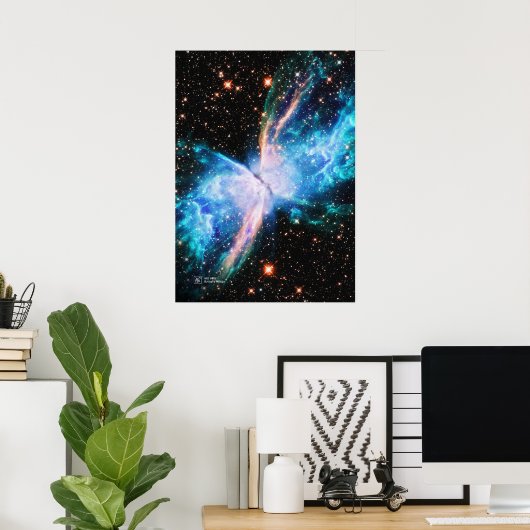 Papillon Nebula NGC 6302 - affiche (Bureau à domicile)