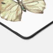 Papillon noir brun avec arrière - plan blanc (Coin)