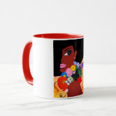 Papillon noir - Mug (Devant gauche)