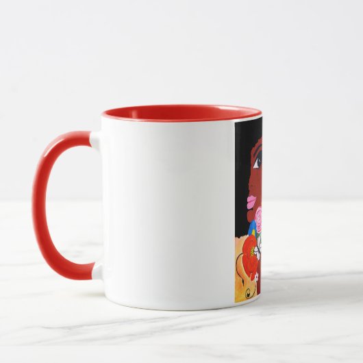 Papillon noir - Mug (Gauche)