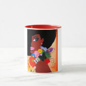Papillon noir - Mug (Centre)