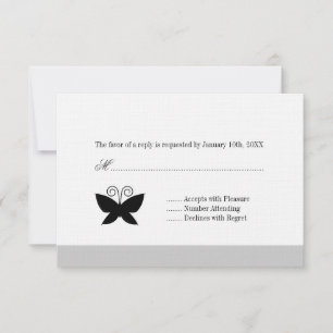 Papillon noir Rsvp