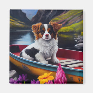 Papillon op een peddel: Een Schilderachtig avontuu Magneet