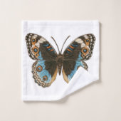 Papillon Pansy Bleu (Gant de toilette)
