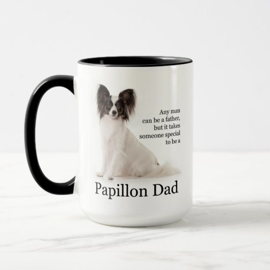 Papillon Papa Mug (Gauche)