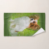 papillon, papillon, papillon, papillon, papillon,  (Serviette à main)