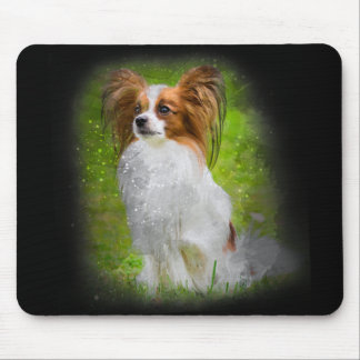 papillon, papilon, papillon-honden, papillon-honde muismat