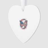 Papillon Patriotique Gravure Vintage Vector Design (devant)