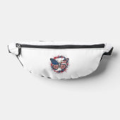 Papillon Patriotique Gravure Vintage Vector Design (Poser)