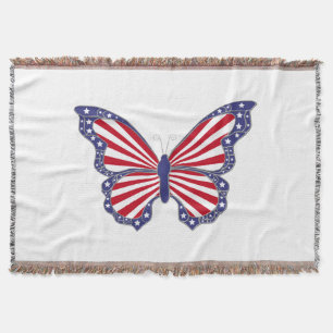 Papillon patriotique lancer couverture