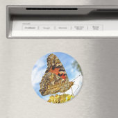 Papillon peint Lady Magnet (In Situ (Lave-vaisselle))