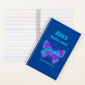 Papillon personnalisé, Journal des papillons color (À l'intérieur)